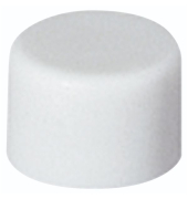 Haftmagnet 151102, Rund, 10mm &Oslash;, wei&szlig;, 6 Blatt