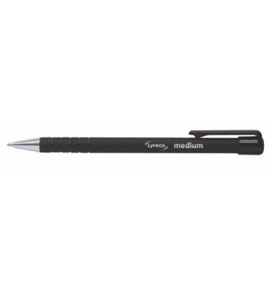 Neutral Kugelschreiber Soft, Strichstärke: 0,7mm, dokumentenecht, schwarz