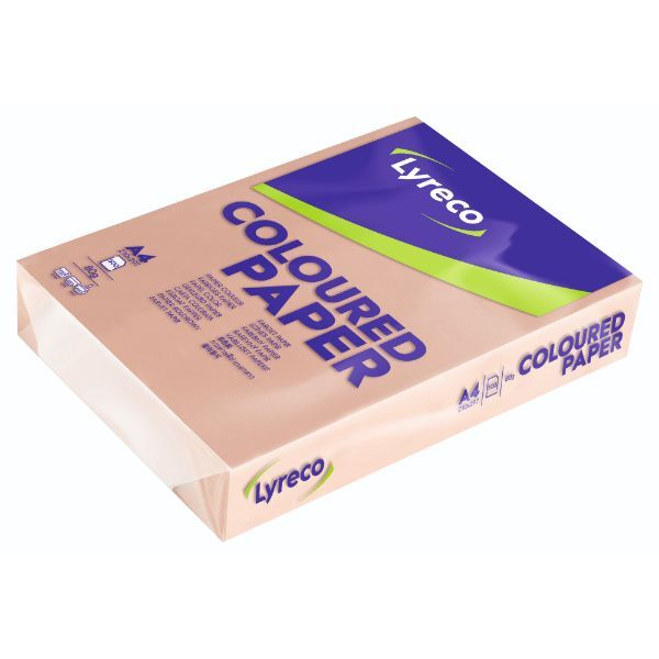 Alpedia Kopierpapier Coloured Paper 468962 lachs A4 80g 3662168009348 Alpedia 500 Stück