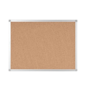 Pinnwand Kork CA02409214, 60x45cm (BxH), Kork, Aluminiumrahmen