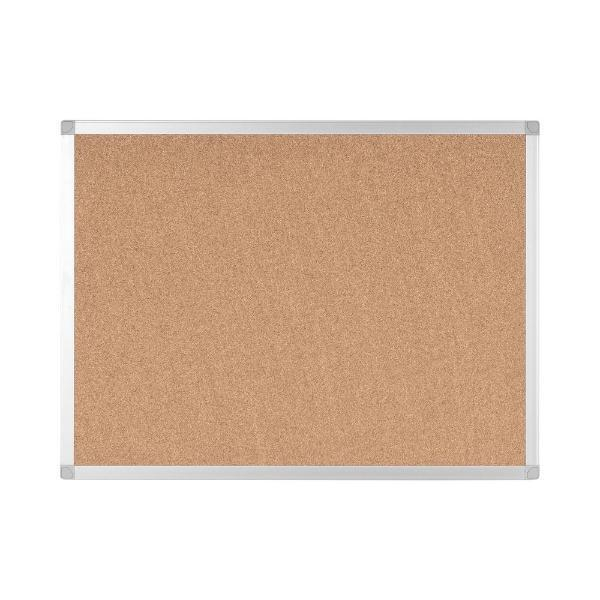 Alpedia Pinnwand Kork CA02409214, 60x45cm (BxH), Kork, Aluminiumrahmen 3662168055765 Alpedia