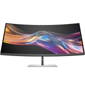  Monitor Serie 7 Pro Curved 8K167AA#ABB, 37,5 Zoll, WQHD+ (3840x1600), 5 ms, silber/schwarz
