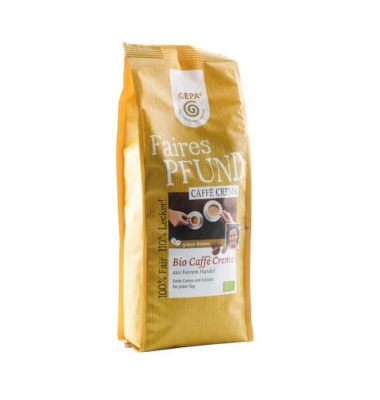 Faires Pfund Caffee Crema Bohnen, 500g