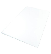 Bodenschutzmatte ECCMFLFS0002, 90x120cm, Form O (rechteckig), für Hartböden