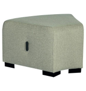 Hizia Ecksofa 1-Sitzer Beige Sahara