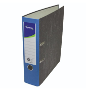 Ordner 10323715, A4 80mm breit Karton schwarz/blau