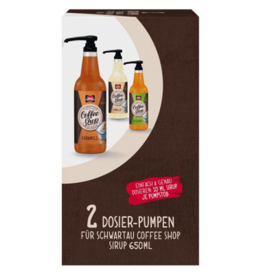 Coffee Shop 650ml Pumpen-Set
