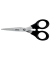 Schere 5423-00-95, Edelstahl, ergonomischer Griff, schwarz, L: 16,5 cm