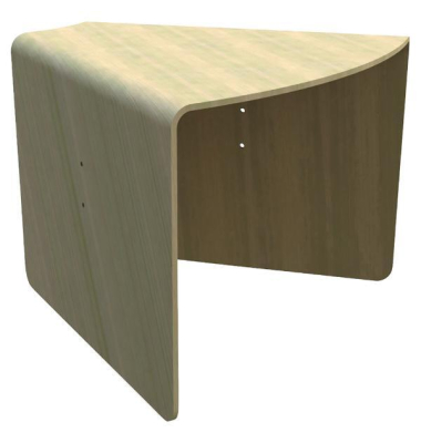 Modul Sofa Holz Access Winkeltisch