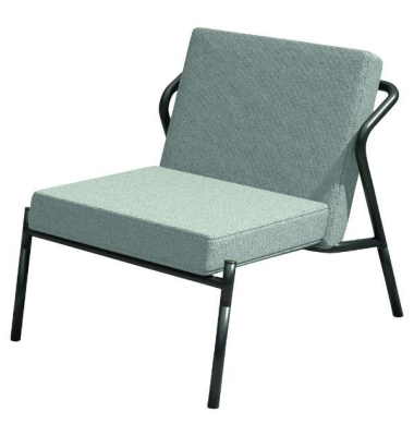 Sessel Medso, Größe: S, Grau