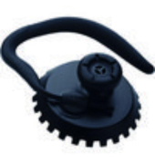  Ohrhaken 14121-26, schwarz