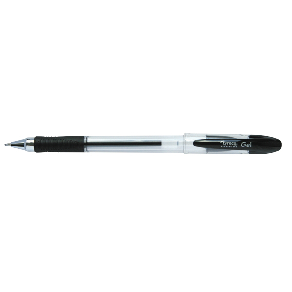 Alpedia Gelschreiber Neutral Premium Grip, Strichstärke: 0,4mm, mit Kappe, schwarz 3662168004909 Alpedia