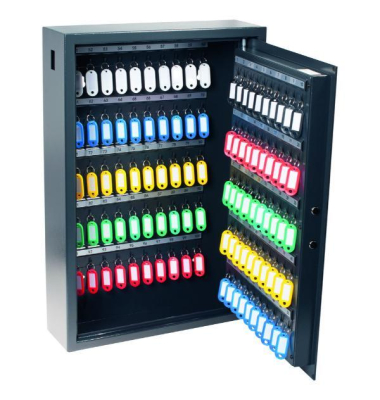 8025152 100-Schlüssel-Schrank, Metall, Schlüsselrückgabeöffnung
