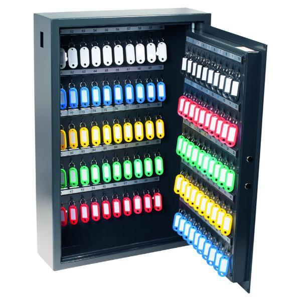 8717448025152 - pavo Advanced Schlüsseltresor grau mit 100 Haken Elektronikschloss 408 x 138 x 555 cm 1 St