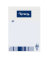 Briefblock 400011206, ohne, Lineatur 22 / kariert, A4, 60g, wei&szlig;, 80 Blatt