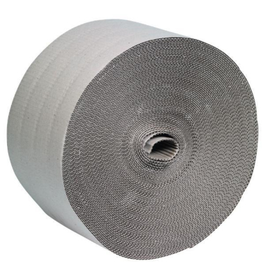 Wellpappe CO080 Testliner 1-wellig Papier braun 80cm x 50m 