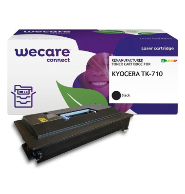 Toner K15509W4 (kompatibel zu Kyocera TK-710), schwarz, ca. 40000 Seiten