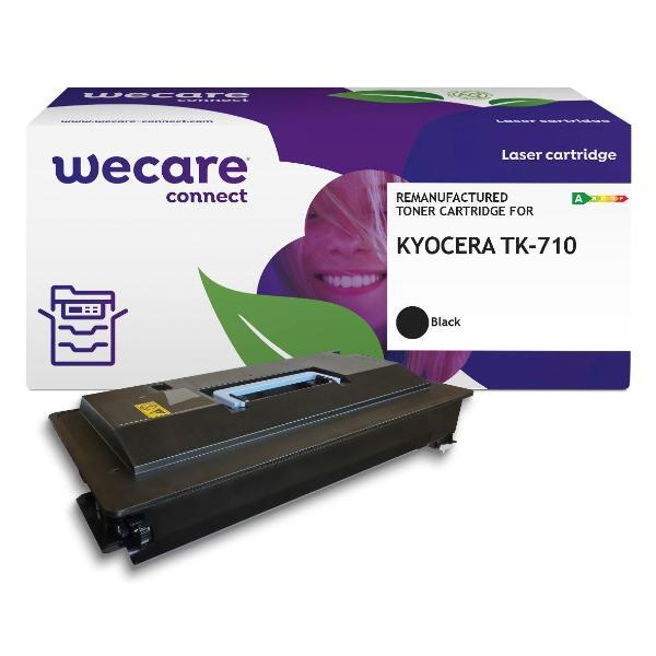 wecare Toner K15509W4 (kompatibel zu Kyocera TK-710), schwarz, ca. 40000 Seiten 7612735148679 wecare
