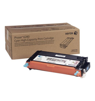 Toner Xerox 106R01392, Reichweite: 5.900 Seiten, cyan