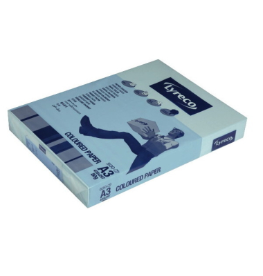 Kopierpapier Coloured Paper 468973 hellblau A3 80g