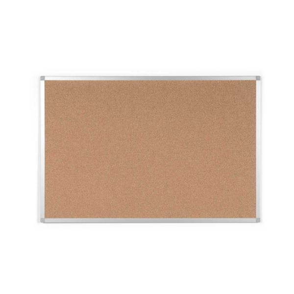 Alpedia Pinnwand Kork CA03409214, 90x60cm (BxH), Kork, Aluminiumrahmen 3662168055772 Alpedia