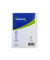 Briefblock 400088692, Lineatur 6 / blanko, A5, 70g, blau/wei&szlig;, 50 Blatt