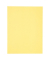 Sammelmappe 89 1001363LYRSE, A4 gelb, Karton 250g