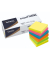 Haftnotizen 12953264, 50x50mm, gelb/pink/blau/orange/grün, quadratisch