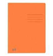 Schnellhefter TOP FILE+ 400116210, A4, orange, Karton, 390g, Vorderdeckel orange / opak
