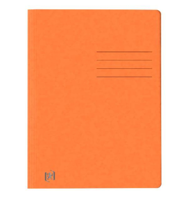 Schnellhefter 400116210, orange, Karton, 390g Schnellhefter 400116210, orange, Karton, 390g