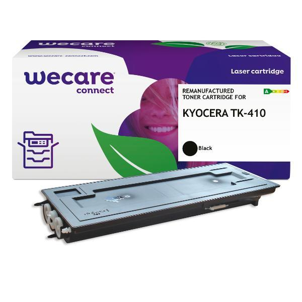 wecare Toner K15206W4 (kompatibel zu Kyocera TK-410), schwarz, ca. 15000 Seiten 7612735076064 wecare