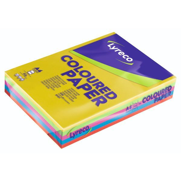 Alpedia Kopierpapier Coloured Paper intens.sort farbig sortiert intensiv A4 80g 3662168033213 Alpedia 500 Stück