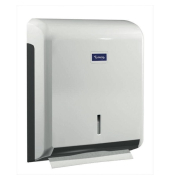 Falthandtuchspender 899604L07, wei&szlig;/schwarz, 600 T&uuml;cher