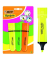 Textmarker Brite Liner, 517922, Set (3 #), farbig sortiert (gelb/gr&uuml;n/orange), 1,2-4,6mm Keilspitze