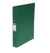 Ringbuch ohne 54383LYSE, A4 2 Ringe 25mm Ring-Ø Polypropylen, Karton grün
