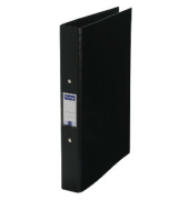 Ringbuch ohne 51381LYSE, A4 4 Ringe 25mm Ring-Ø Polypropylen, Karton schwarz