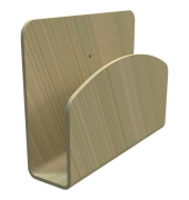 Katalogsammler Modul Sofa HIZIA POD, A5/A4/A3, braun, Holz, 110mm