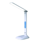 LED-Schreibtischlampe Foley, weiß, mit Standfuß, dimmbar