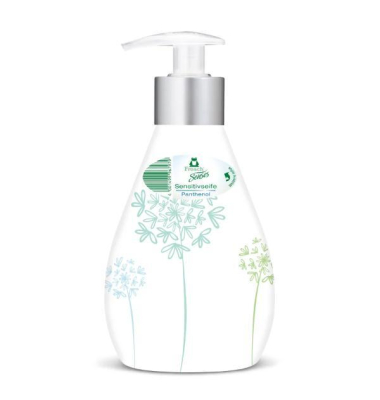 Sensitiv Handwaschseife im Pumpspender, weiß, 300ml