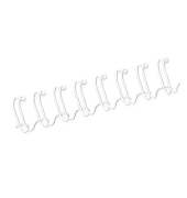Drahtbinderücken 10mm - weiss