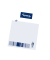 Briefblock 400012466, Lineatur 5 / kariert, A5, 60g, wei&szlig;, 80 Blatt