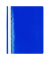 Schnellhefter Neutral Budget 400128297, A4, blau, Polypropylen (PP), 80g, Vorderdeckel transparent