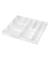 Schubladenorganizer 13-teilig, transparent