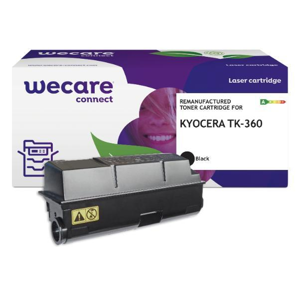 wecare Toner K15362W4 (kompatibel zu Kyocera TK-360), schwarz, ca. 20000 Seiten 7612735148600 wecare