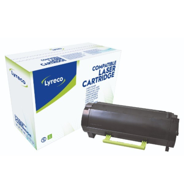 Toner Neutral kompatibel mit Lexmark 50F2000, Reichweite: 1.500 Seiten, schwarz