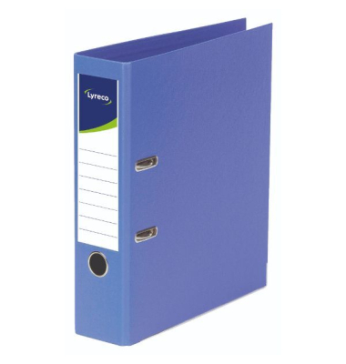 Ordner 9960311, A4 80mm breit PP vollfarbig blau