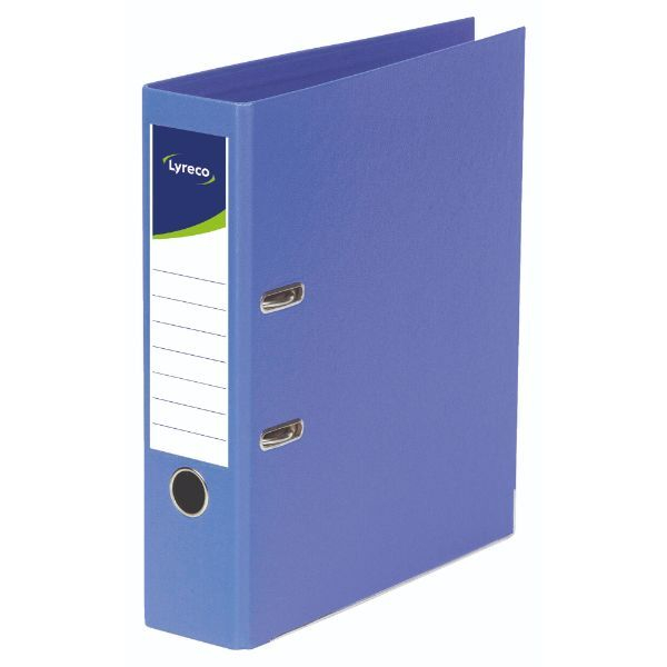 Alpedia Ordner 9960311, A4 80mm breit PP vollfarbig blau 3662168000697 Alpedia