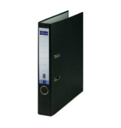 Ordner Neutral Recycolor 10435493, A4 50mm schmal Karton vollfarbig schwarz
