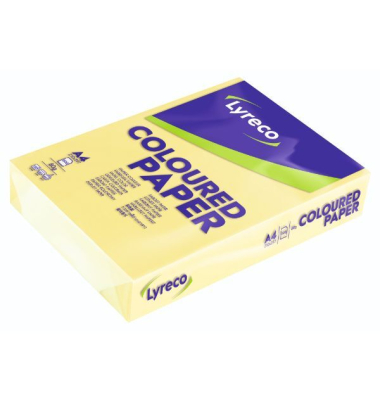 Kopierpapier Coloured Paper 122284 kanariengelb A4 80g