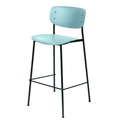 Meet Barhocker Soho, schwarzblau